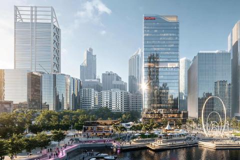 Rio Tinto has signed on to be the anchor tenant in BGRE's upcoming tower development.