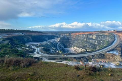 The Greenbushes lithium mine is GAM's main source of raw materials. Photo: Supplied