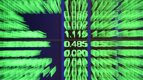 An indicator board at the ASX (file image)