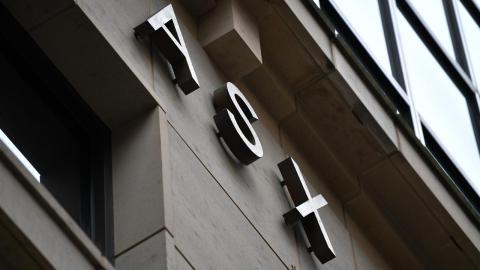 ASX signage in Sydney (file image)