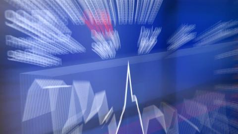 Market board at the ASX