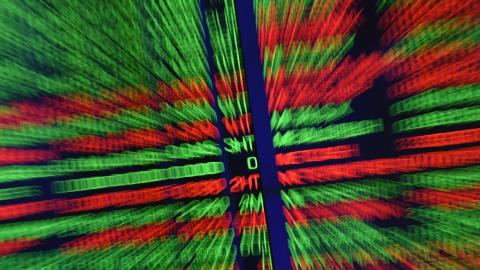 ASX indicator boards (file image)