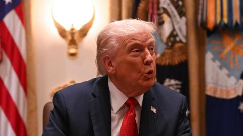 US President Donald Trump