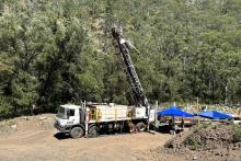 Visible gold glitters in first Larvotto drilling at Hillside