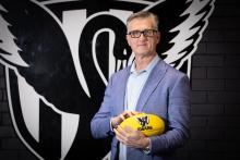 Swan Districts chief executive Jeff Dennis has overseen a new era of success off the field at Steel Blue Oval. Photo: Michael O'Brien.