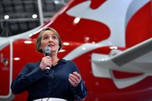 Qantas Vanessa Hudson. Photo: AAPImage/Bianca De Marchi.