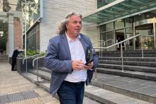 Chris Marco outside of court. Photo: Aaron Bunch/AAP Image