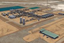 A render of the Belisama gas project. Image: Planning Solutions via WAPC documents