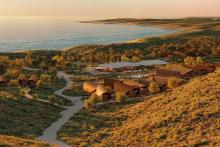 Updated artists' impression of the Ningaloo Lighthouse resort. Picture: Z1Z Resorts