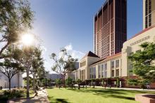 The revised design for Perth Girls School. Image: MJA Studio