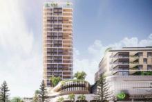 A render of the proposed Woolworths in Scarborough. Image: DevelopmentWA