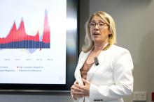 Rita Saffioti disagrees with RBA's decision to increase the interest rate. Photo: Michael O'Brien