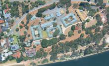 The old Sunset Hospital site