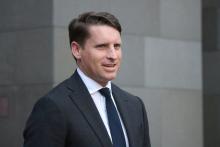 Andrew Hastie is a witness and one of the defendants in an ongoing trial in the WA Supreme Court. Photo: Nadia Budihardjo