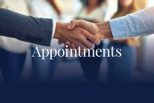 Appointments August 14, 2026