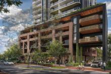 A render of the West Leederville development. Image: Chang Architects via DAP document