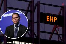 BHP chief executive Brandon Craig said in the annual report there had been no loss of time due to industrial action in the Pilbara. Photo: Michael O'Brien