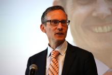 Andrew Leigh spoke at the CEDA event at ECU’s CBD campus. Photo: Nadia Budihardjo